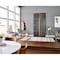Hardware Resources Barn Door Hardware Kit Contemporary Bar w/Soft-close Stainless Steel 6 ft Lengthaged BDH-05SS-72-R - alternate 2